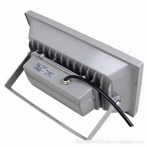High quality 100W LED floodlight, sized L290mm*W360mm, 85-256V AC voltage, meanwell power